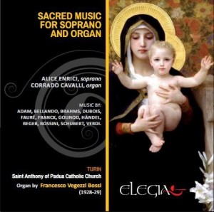 Sacred music for soprano and organ